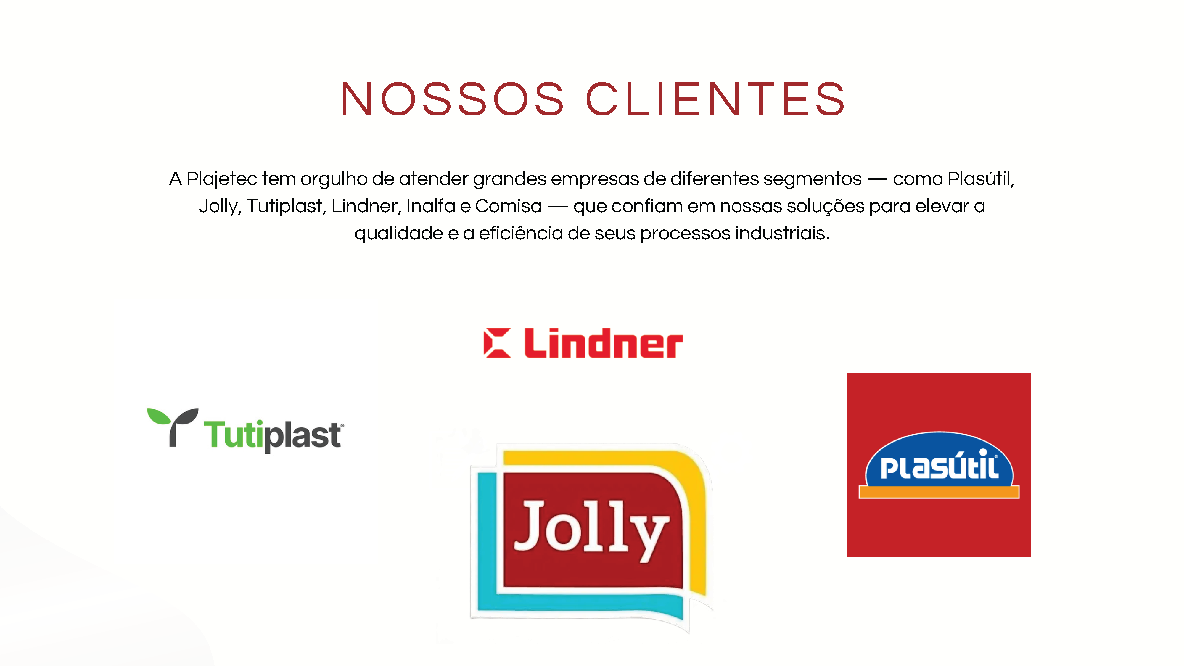 Nossos clientes