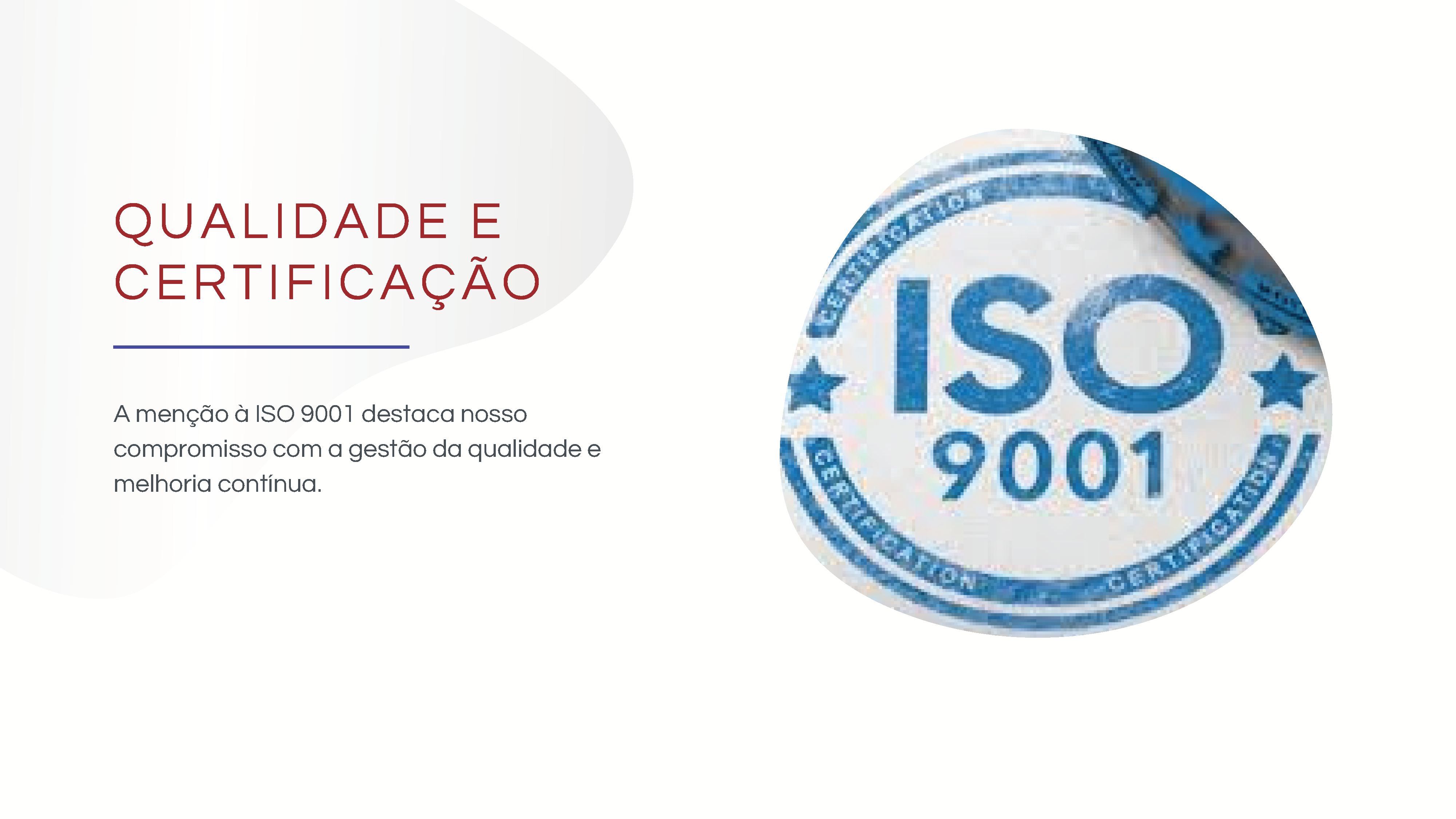 Qualidade e certificação